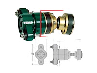 Aquadrive flexible shaft link cv10 - 6070025 - afbeelding 5 van  5