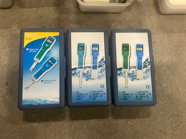 Aquaeasy pool lab 1.0 digitale watertester (3x) - afbeelding 3 van  5