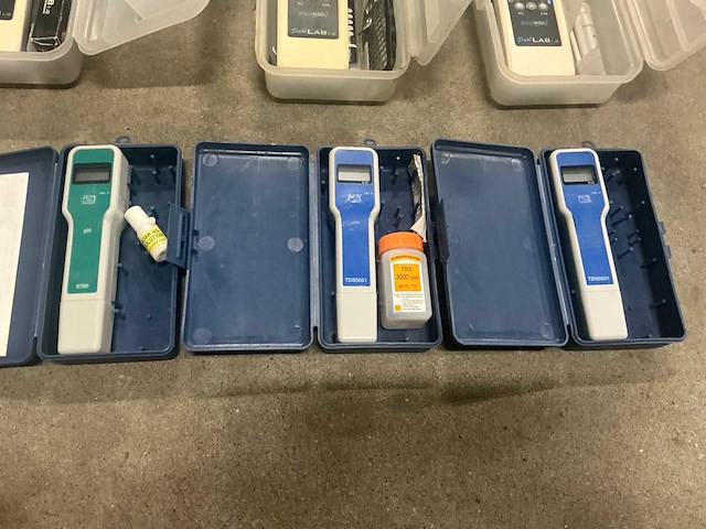 Aquaeasy pool lab 1.0 digitale watertester (3x) - afbeelding 4 van  5