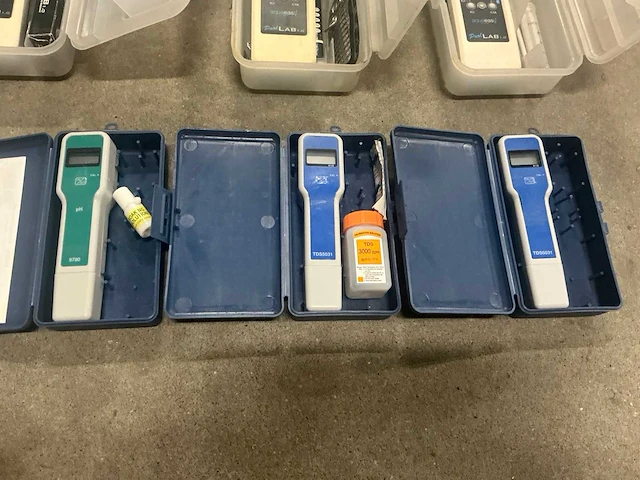 Aquaeasy pool lab 1.0 digitale watertester (3x) - afbeelding 5 van  6