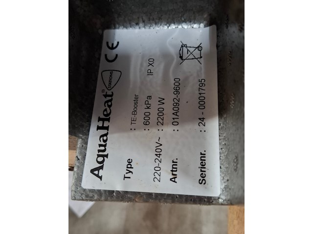 Aquaheat te-booster - afbeelding 4 van  5