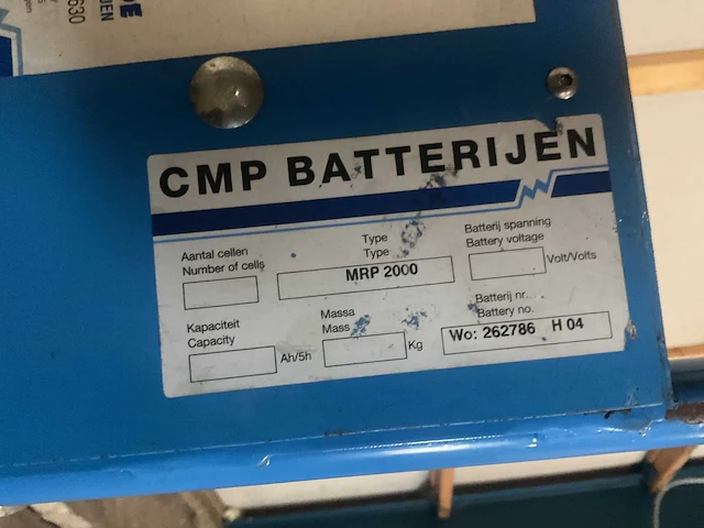 Aquajet mrp 2000 bijvulsysteem tractiebatterijen - afbeelding 6 van  6