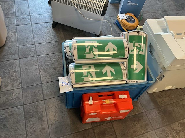 Aqualux nooduitgang verlichting (14x) - afbeelding 3 van  3