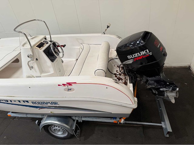 Aquamar - first - suzuki 60 pk - inclusief trailer - consoleboot en visboot - - afbeelding 2 van  31