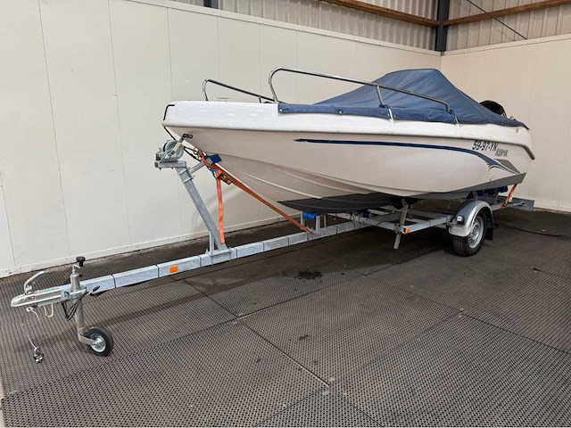 Aquamar - first - suzuki 60 pk - inclusief trailer - consoleboot en visboot - - afbeelding 12 van  31