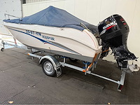 Aquamar - first - suzuki 60 pk - inclusief trailer - consoleboot en visboot - - afbeelding 26 van  31