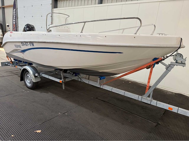 Aquamar - first - suzuki 60 pk - inclusief trailer - consoleboot en visboot - - afbeelding 28 van  31
