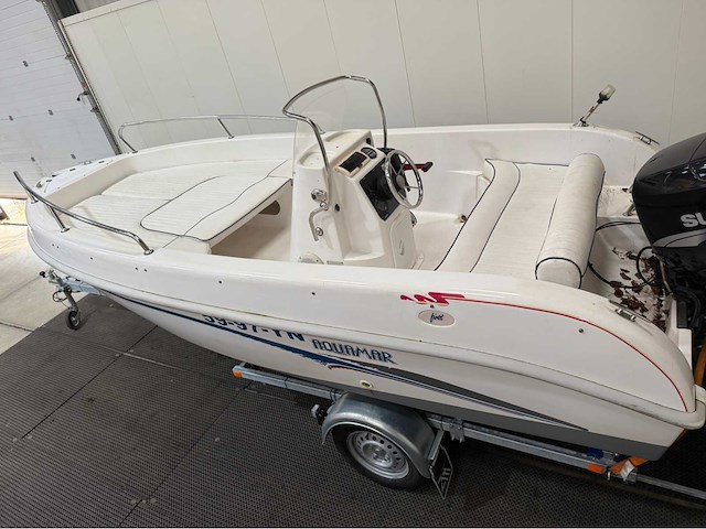 Aquamar - first - suzuki 60 pk - inclusief trailer - consoleboot en visboot - - afbeelding 31 van  31