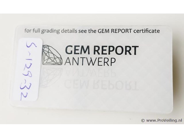 Aquamarine 1.10ct gra certified - afbeelding 3 van  4