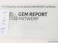 Aquamarine 1.10ct gra certified - afbeelding 3 van  4