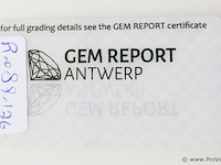 Aquamarine 1.22ct gra certified - afbeelding 3 van  4