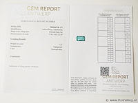 Aquamarine 1.22ct gra certified - afbeelding 4 van  4