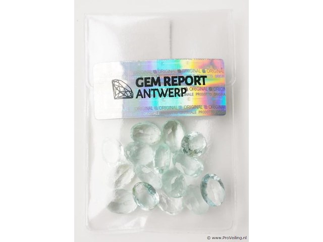 Aquamarine 45.52ct gra certified - afbeelding 2 van  4