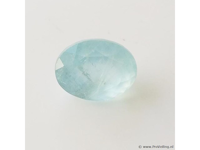 Aquamarine 6.31ct algt certified - afbeelding 1 van  4