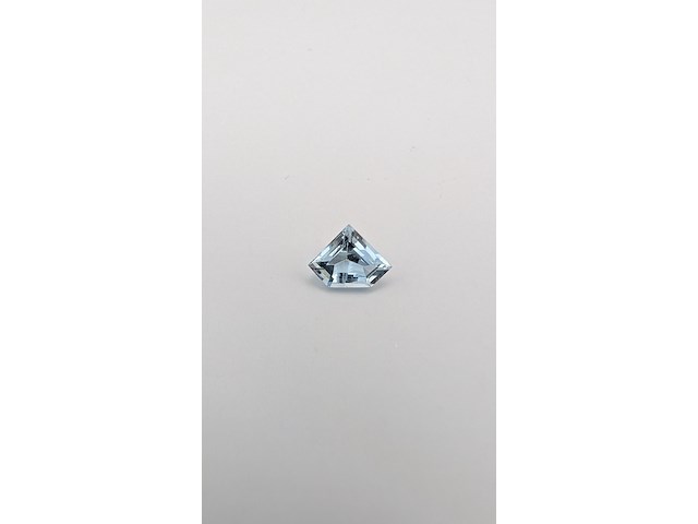 Aquamarine | fancy step cut | 1.21cts, blauw - afbeelding 1 van  5