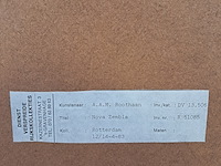 Aquarel, a . roothaan, nova zembla, 1983 - afbeelding 7 van  7