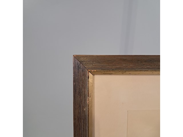 Aquarel, bernardus j.e. kempers, schaatsenrijder ii - afbeelding 5 van  7