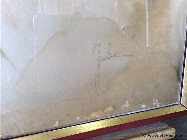 Aquarel bladgoud julie 90/70 - afbeelding 3 van  4