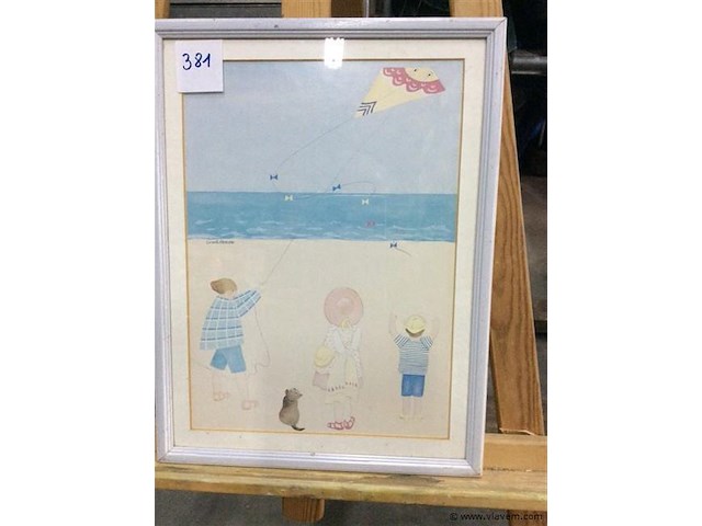 Aquarel : g massard - afbeelding 1 van  3