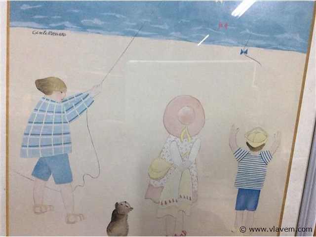 Aquarel : g massard - afbeelding 2 van  3