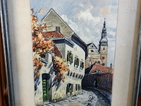 Aquarel in gesigneerd - afbeelding 2 van  5
