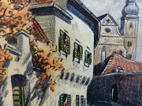 Aquarel in gesigneerd - afbeelding 4 van  5