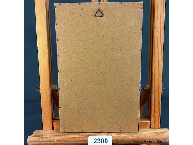 Aquarel in gesigneerd - afbeelding 5 van  5