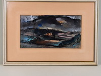 Aquarel j. mels (1899-1974) - afbeelding 2 van  6