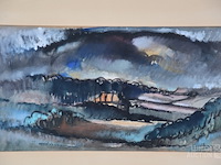 Aquarel j. mels (1899-1974) - afbeelding 3 van  6