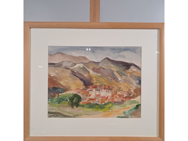 Aquarel, j. nolte, valtorres - afbeelding 2 van  7