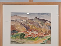 Aquarel, j. nolte, valtorres - afbeelding 2 van  7