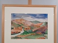 Aquarel, jan nolte, moros - afbeelding 1 van  7