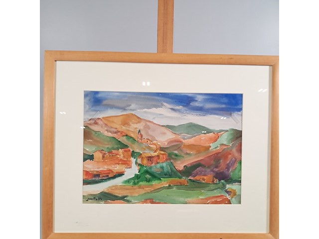 Aquarel, jan nolte, moros - afbeelding 2 van  7