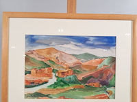 Aquarel, jan nolte, moros - afbeelding 2 van  7