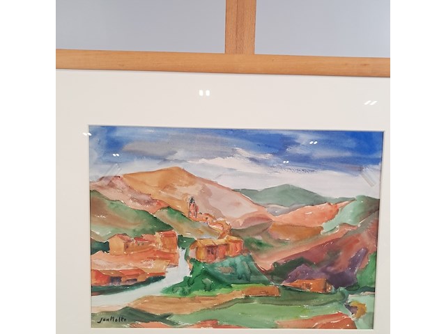 Aquarel, jan nolte, moros - afbeelding 3 van  7