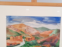 Aquarel, jan nolte, moros - afbeelding 3 van  7