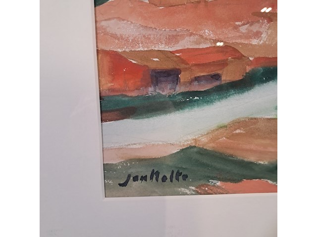 Aquarel, jan nolte, moros - afbeelding 4 van  7