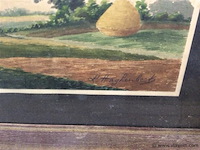 Aquarel landschap get h:36 - afbeelding 3 van  3