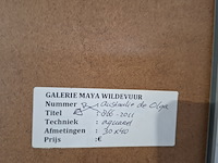 Aquarel, maya wildevuur (1944-2023), australië - de olga, 1995 - afbeelding 5 van  5