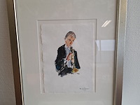 Aquarel, maya wildevuur (1944-2023), orkest 30, 2005 - afbeelding 1 van  6