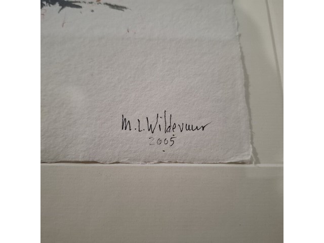 Aquarel, maya wildevuur (1944-2023), orkest 30, 2005 - afbeelding 4 van  6