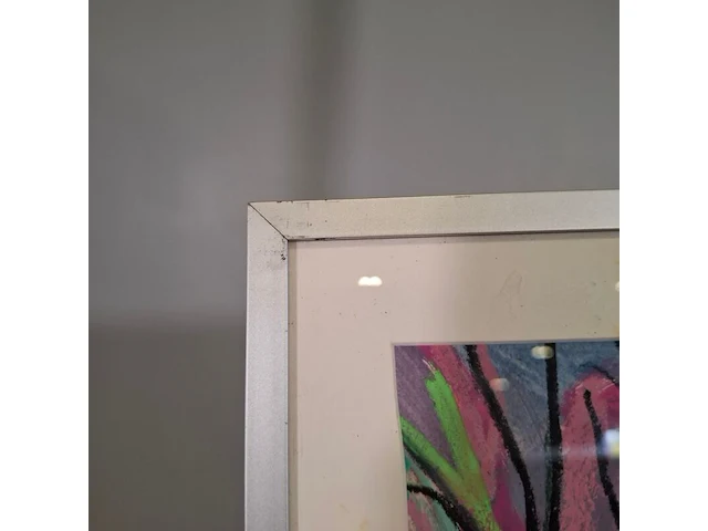 Aquarel, maya wildevuur, bloementuin 5, 1987 - afbeelding 6 van  8