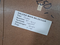 Aquarel, maya wildevuur, boeket, 1989 - afbeelding 2 van  10