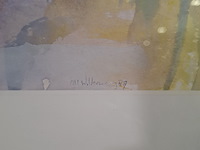 Aquarel, maya wildevuur, boeket, 1989 - afbeelding 6 van  10