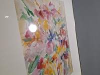 Aquarel, maya wildevuur, boeket, 1989 - afbeelding 7 van  10