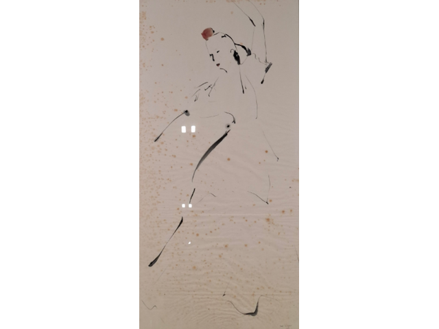 Aquarel, maya wildevuur, carmen, 2001 - afbeelding 1 van  6