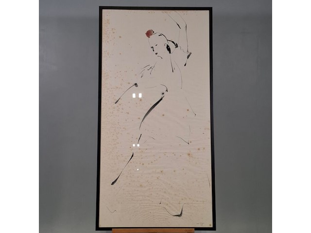 Aquarel, maya wildevuur, carmen, 2001 - afbeelding 2 van  6