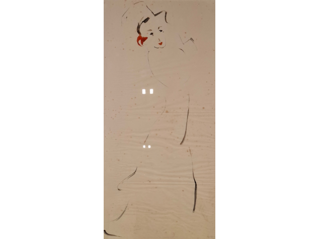 Aquarel, maya wildevuur, carmen, 2001 - afbeelding 1 van  8
