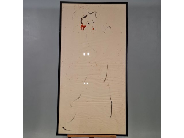 Aquarel, maya wildevuur, carmen, 2001 - afbeelding 2 van  8