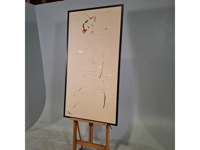 Aquarel, maya wildevuur, carmen, 2001 - afbeelding 5 van  8